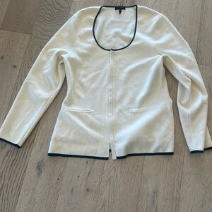 Rag & Bone Wool Zip Up Cardigan